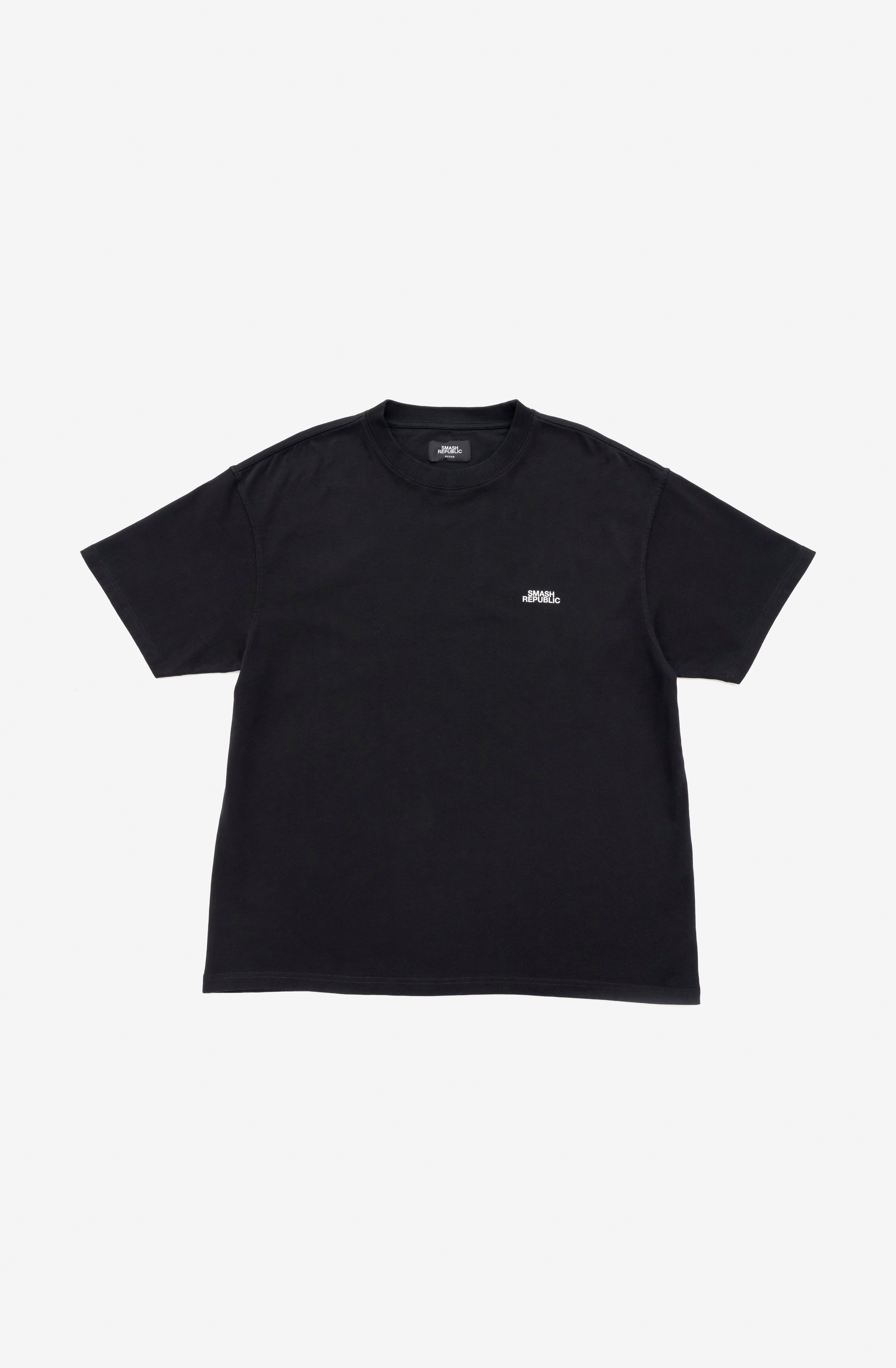 SR Core Basic - Black Smash Print T-shirt