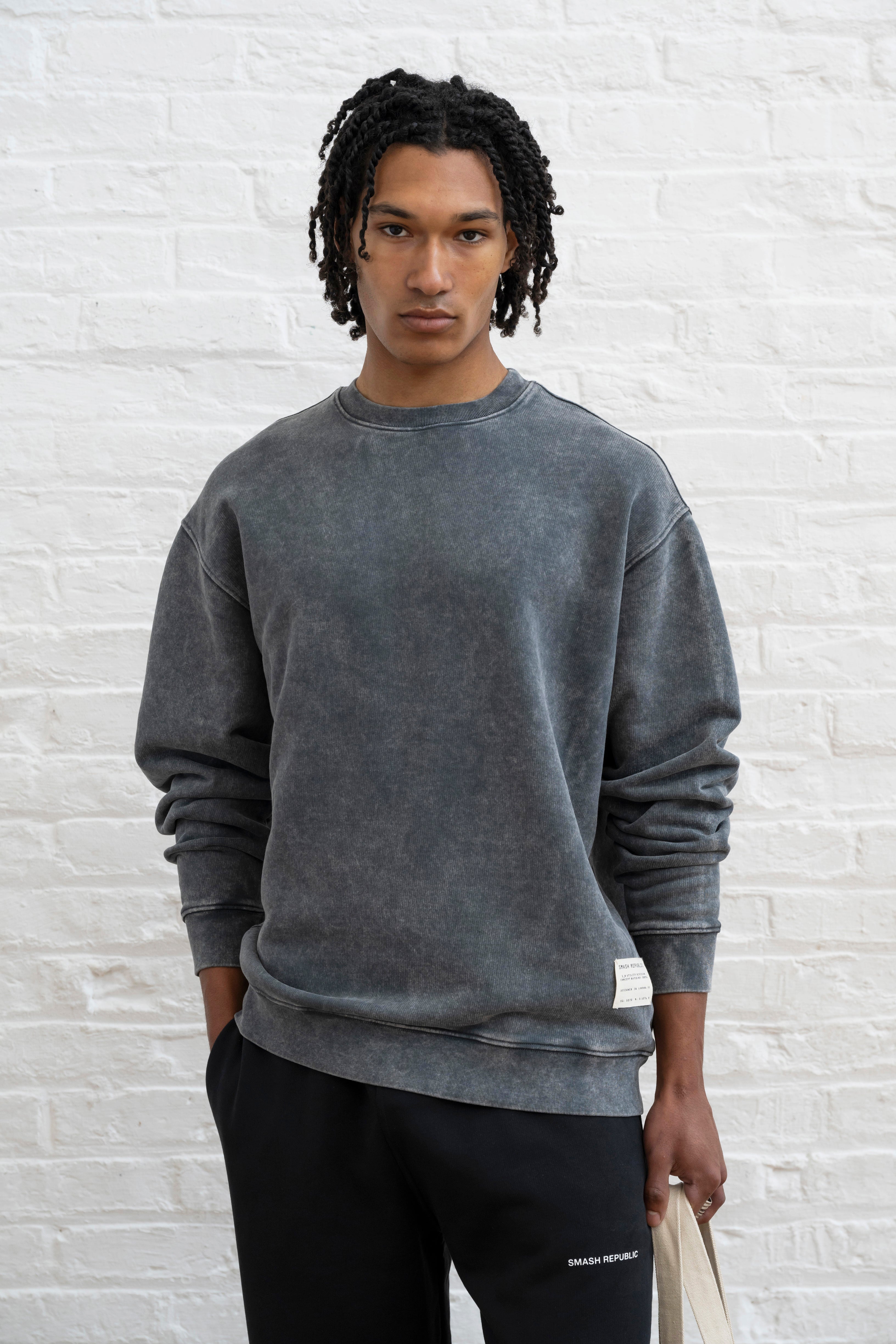 SR Sweater - Silver Scone