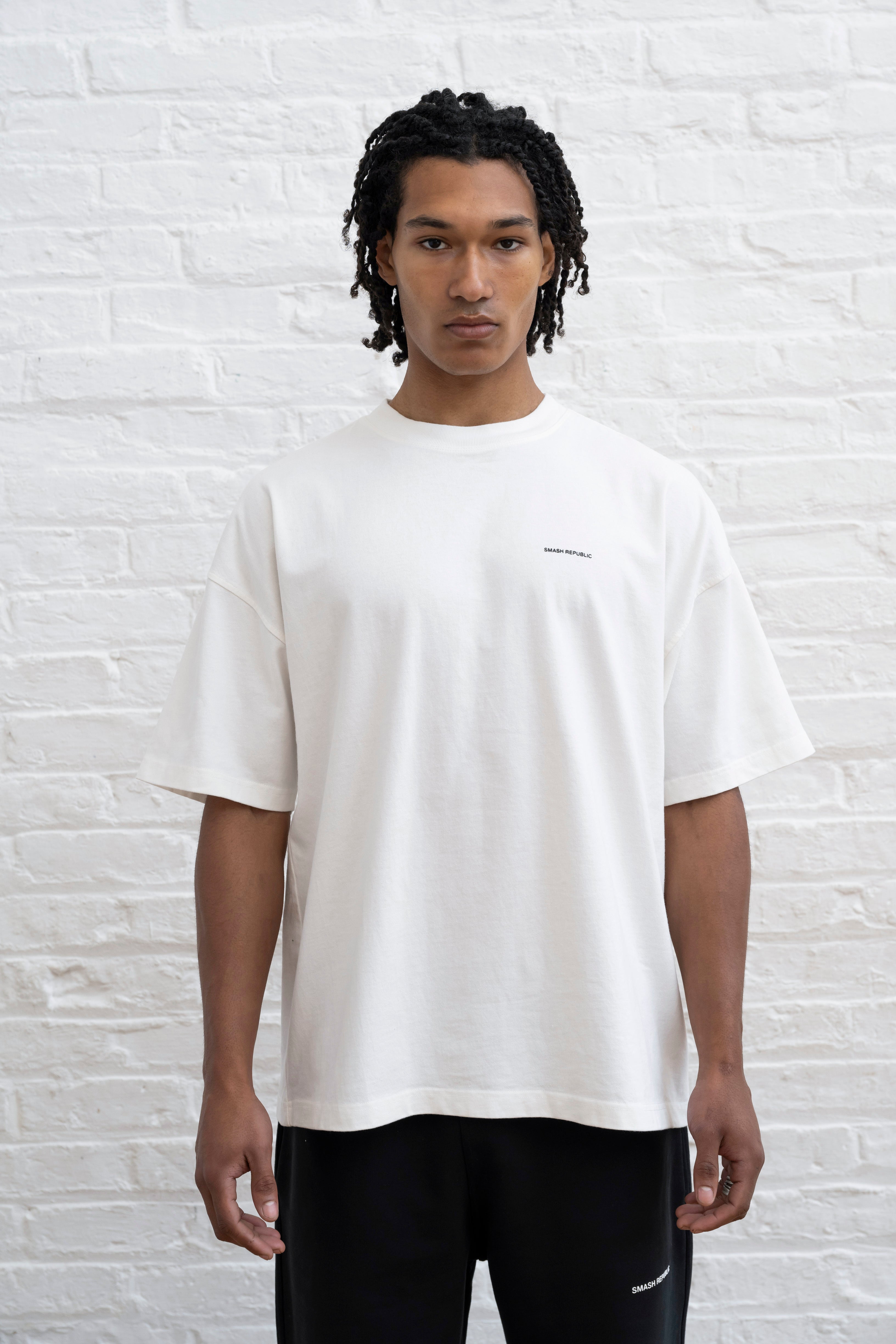 SR Core Boxy - White T-shirt