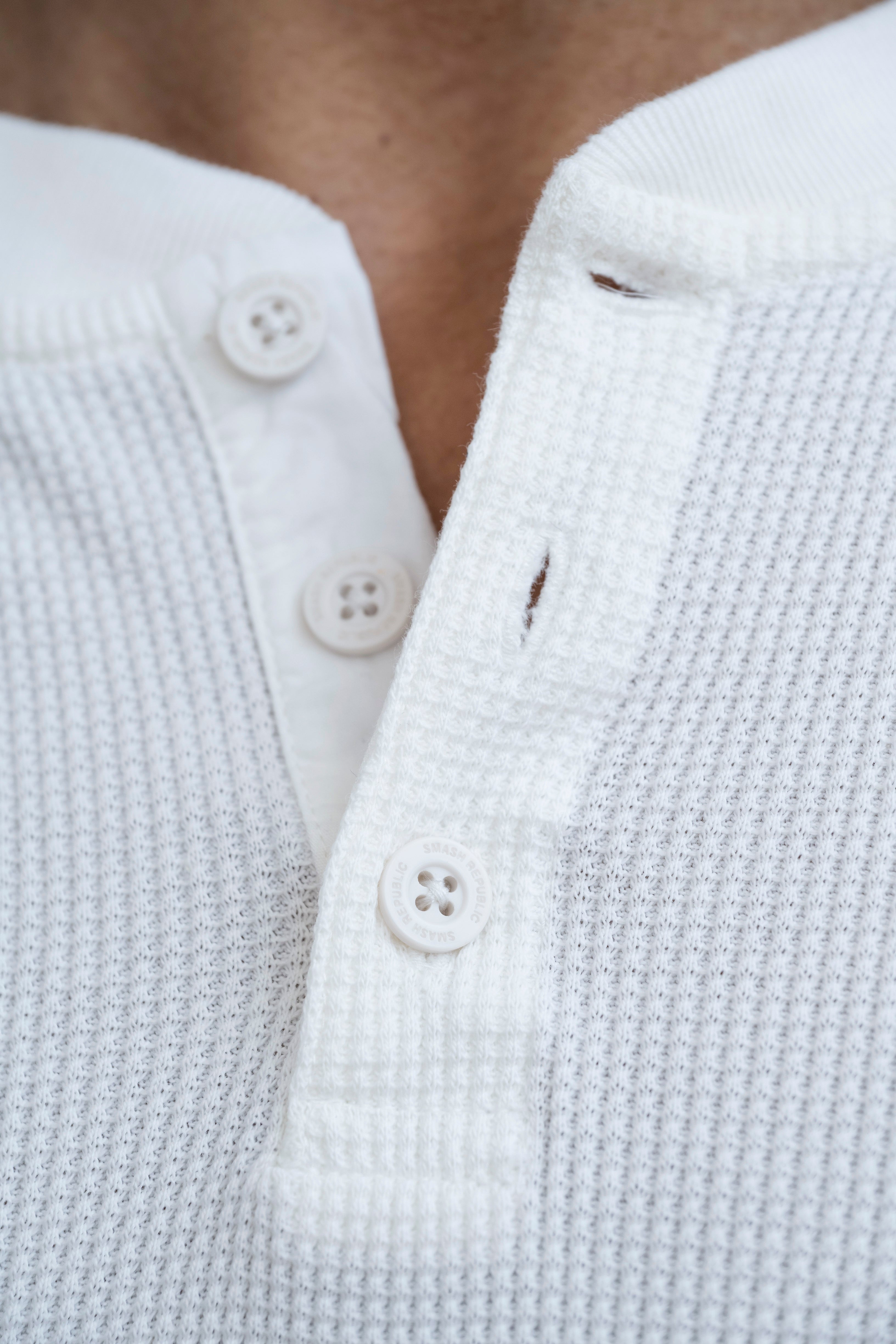 Grit Henley - Off White