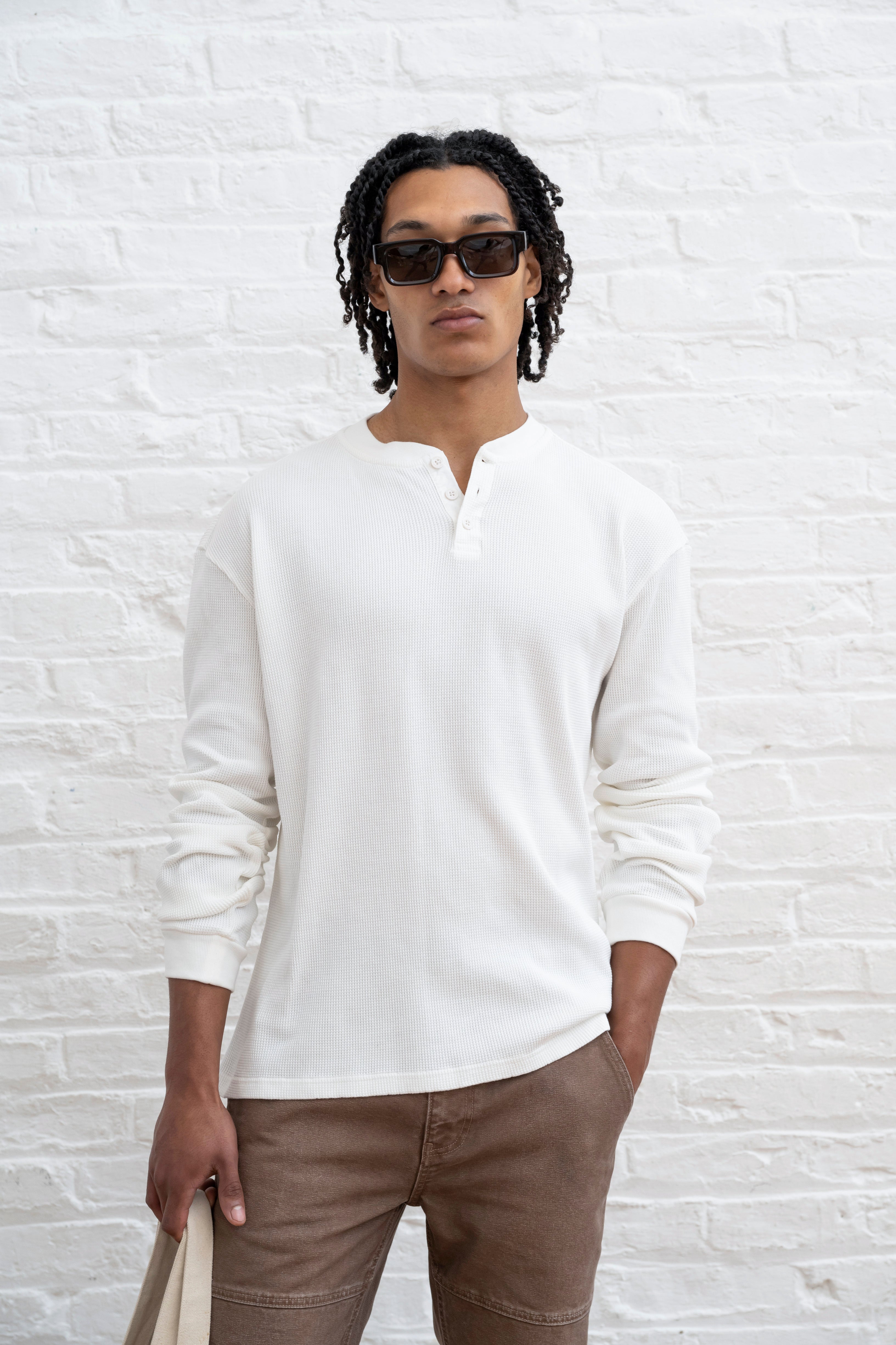 Grit Henley - Off White
