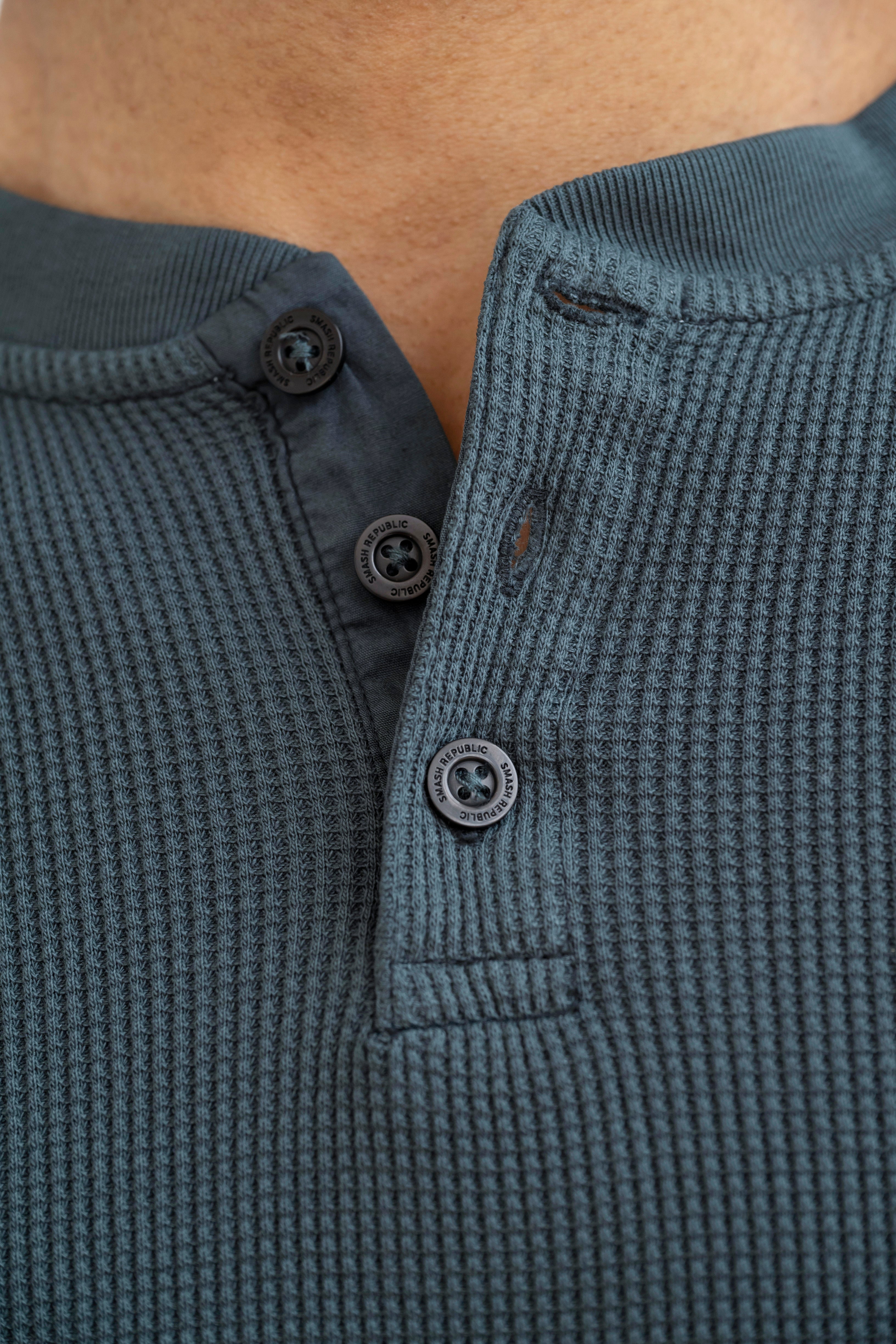 Grit Henley - Pirate Black