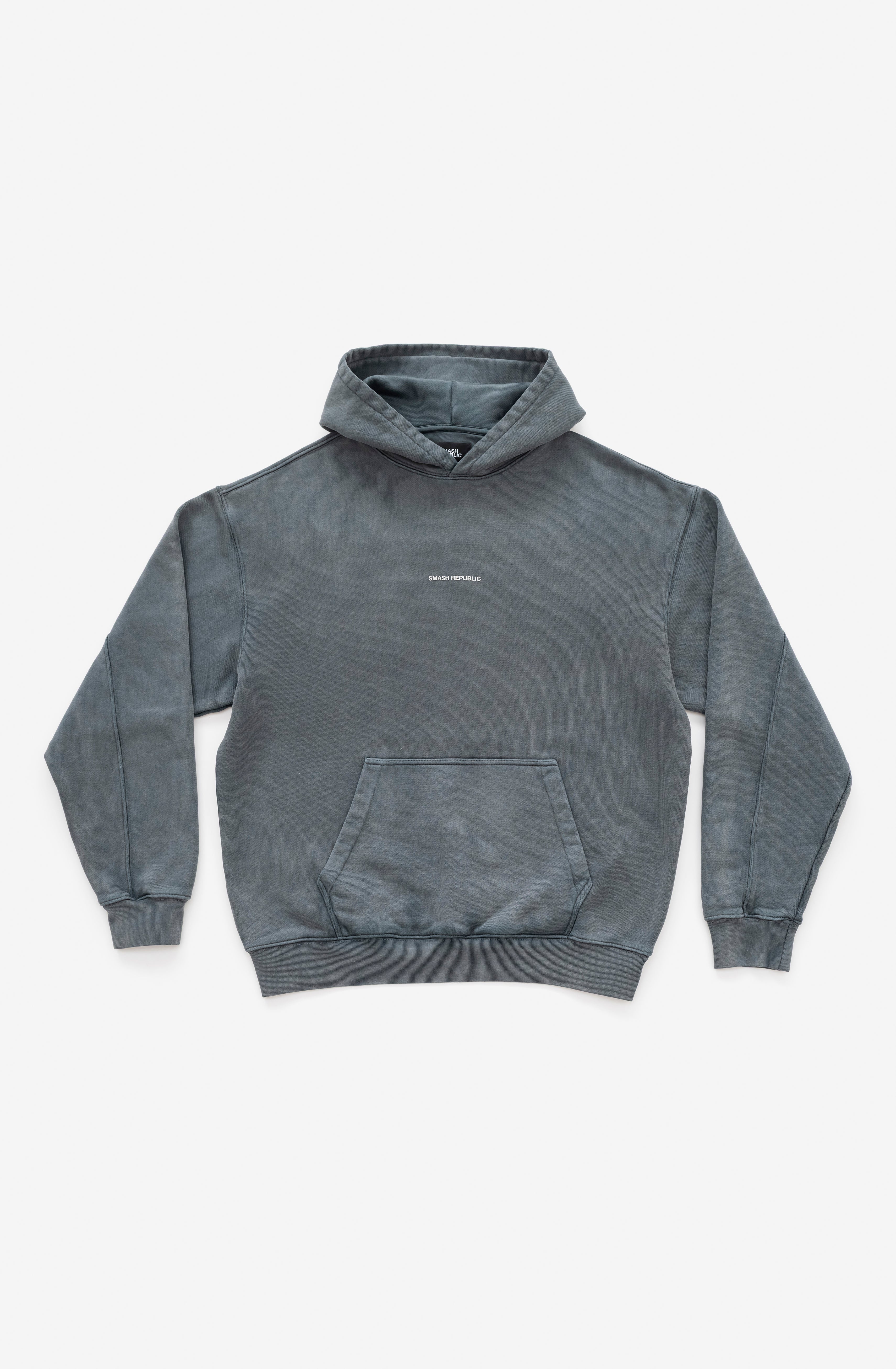 SR Hoody - Black Acid Wash Hoodie