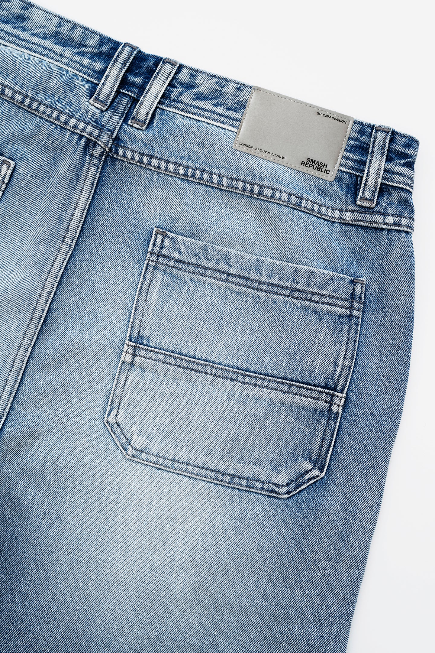 SR Blue Jeans Loose Fit