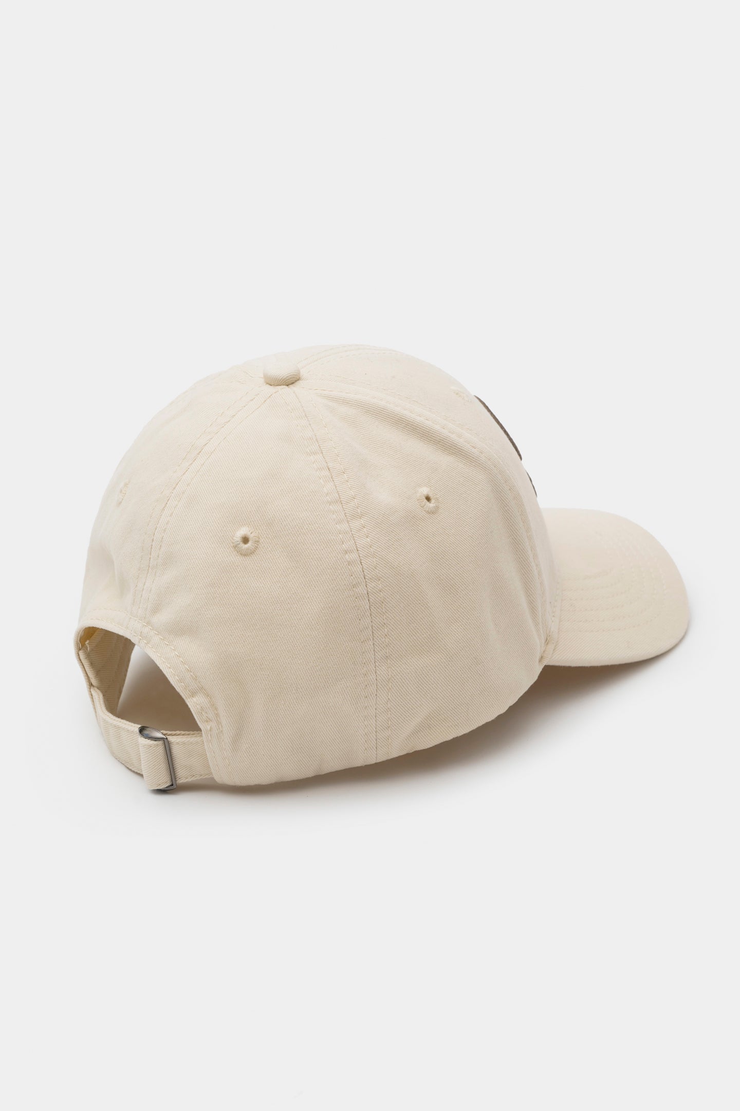 Baseball Hat - Off White 3D outline embroidery