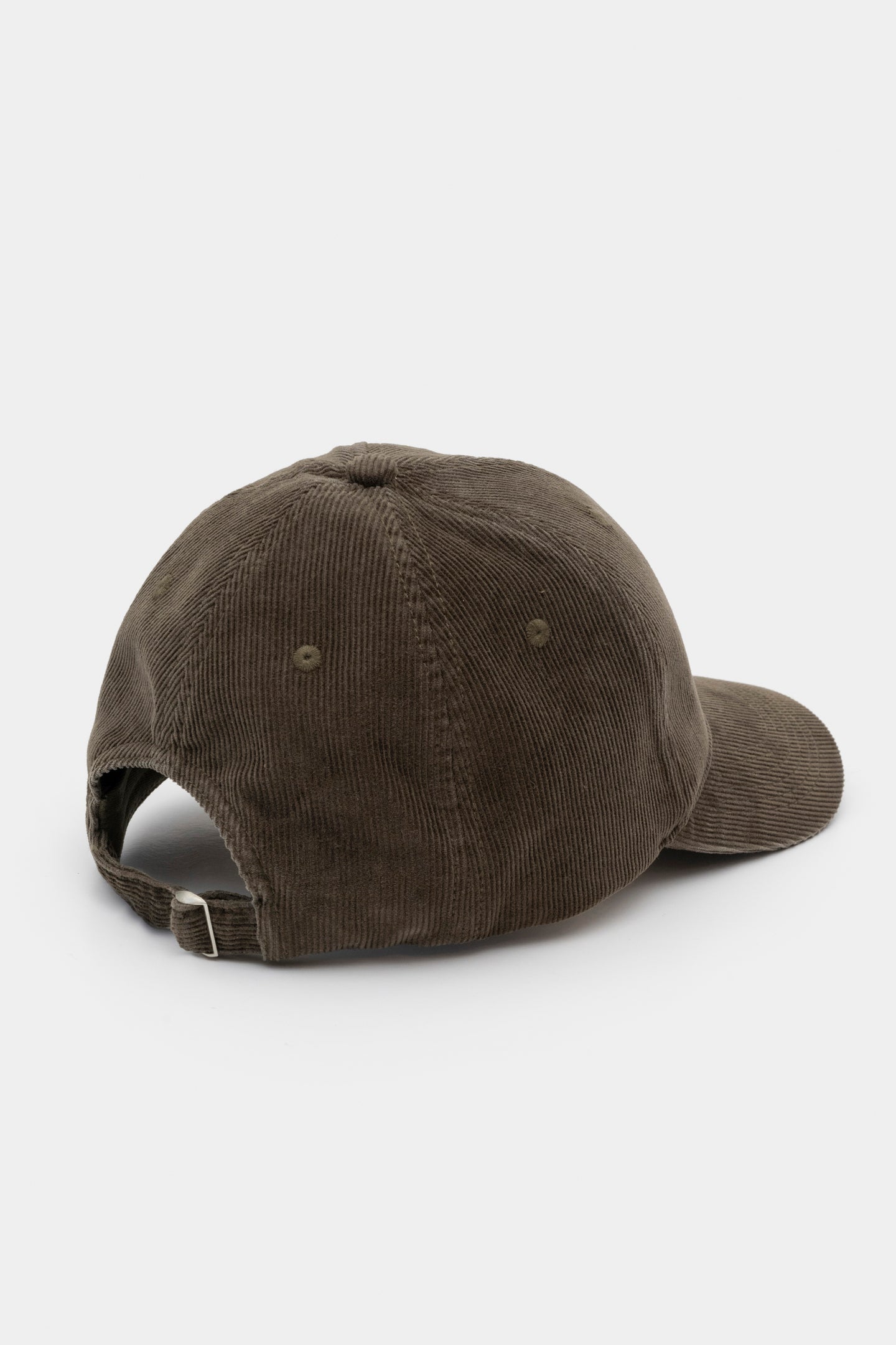 Baseball Hat - Corduroy Washed Olive SR 3D