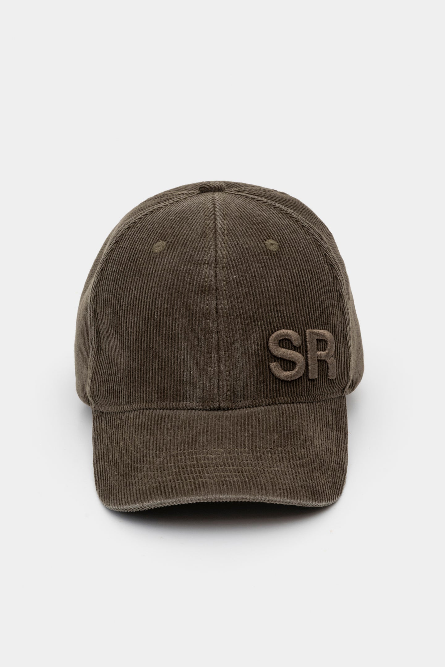 Baseball Hat - Corduroy Washed Olive SR 3D