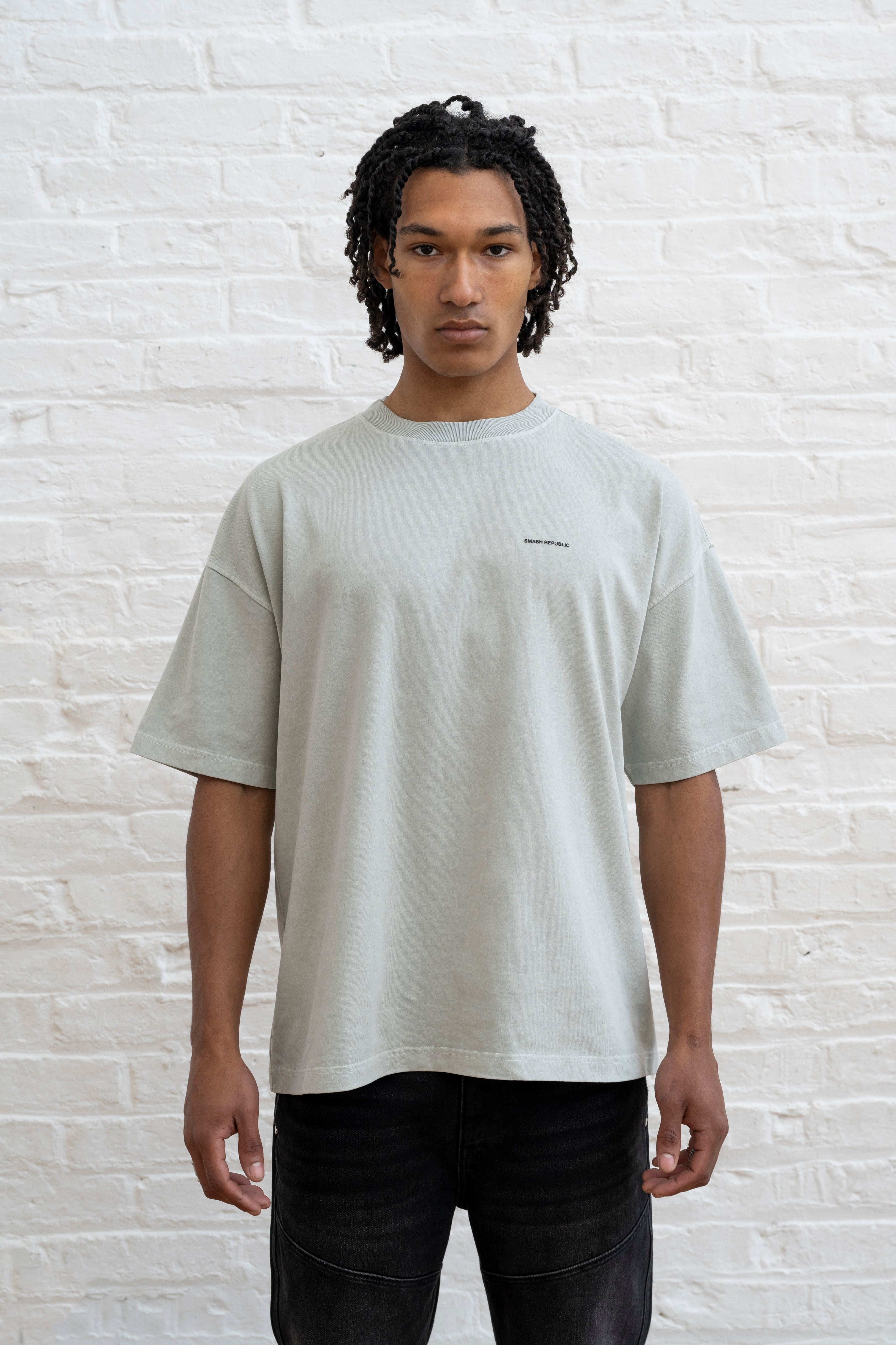 SR Core Boxy - Light Grey T-shirt