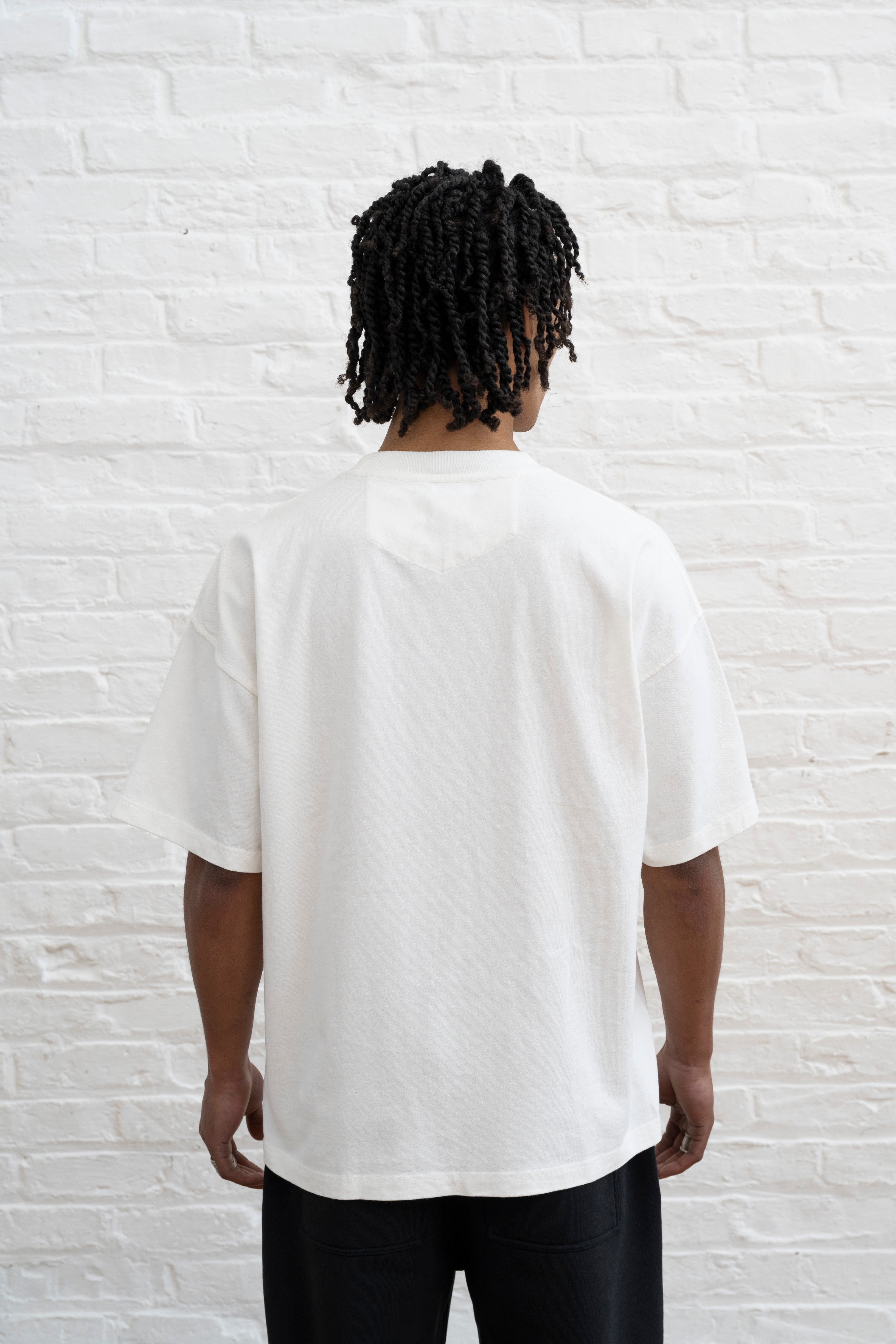 SR Core Boxy - White T-shirt