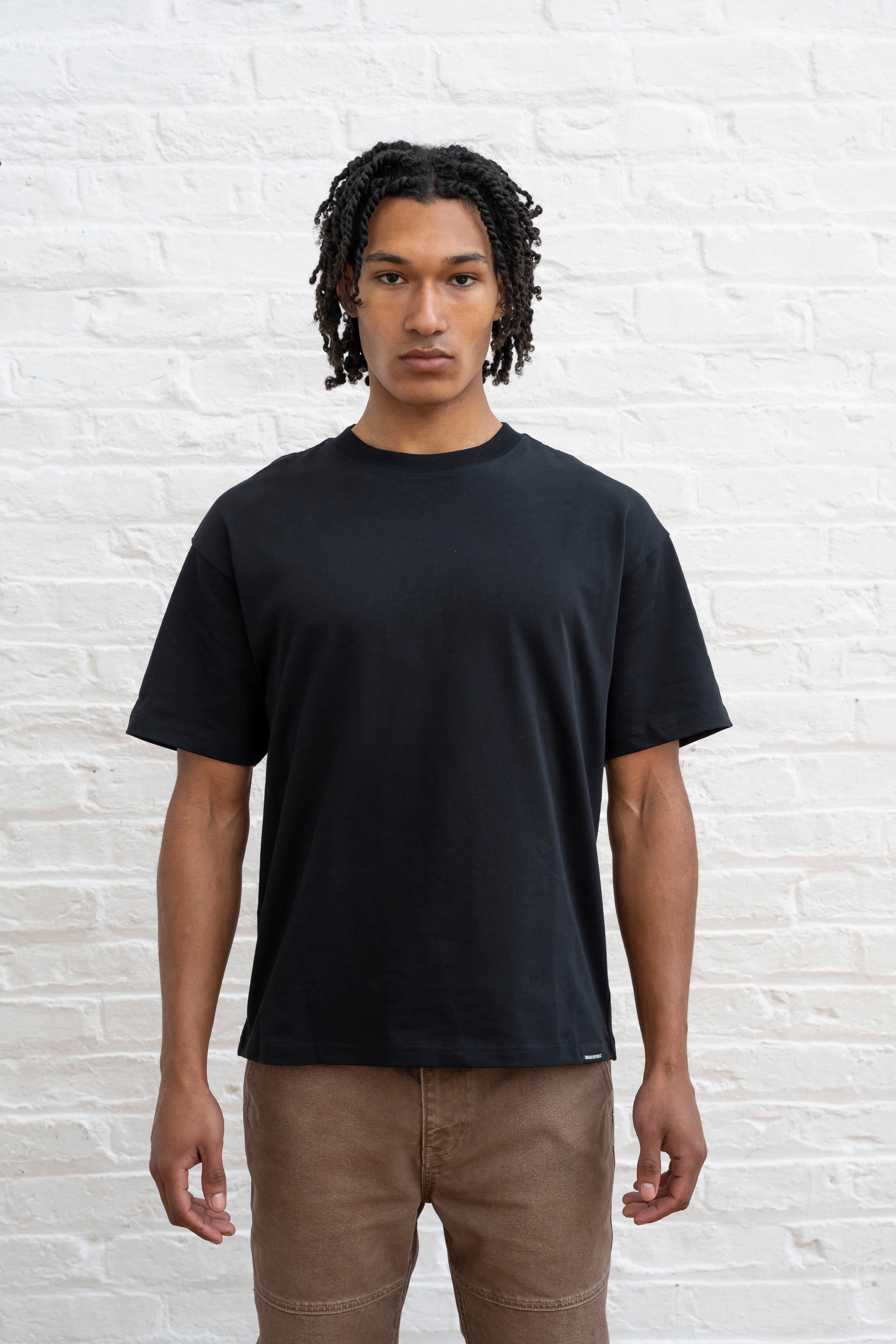 SR Core Basic - Black T-shirt