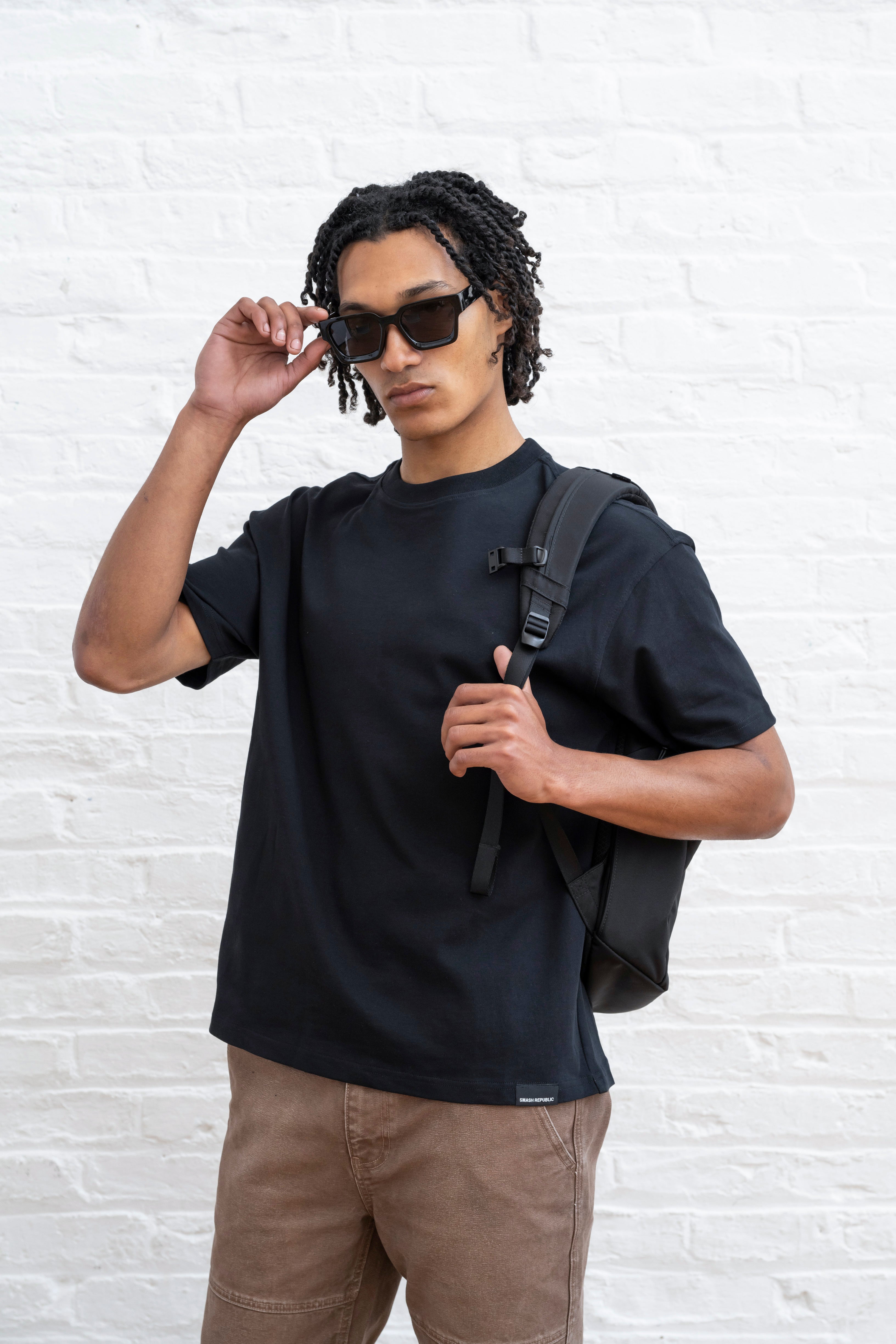 SR Core Basic - Black T-shirt