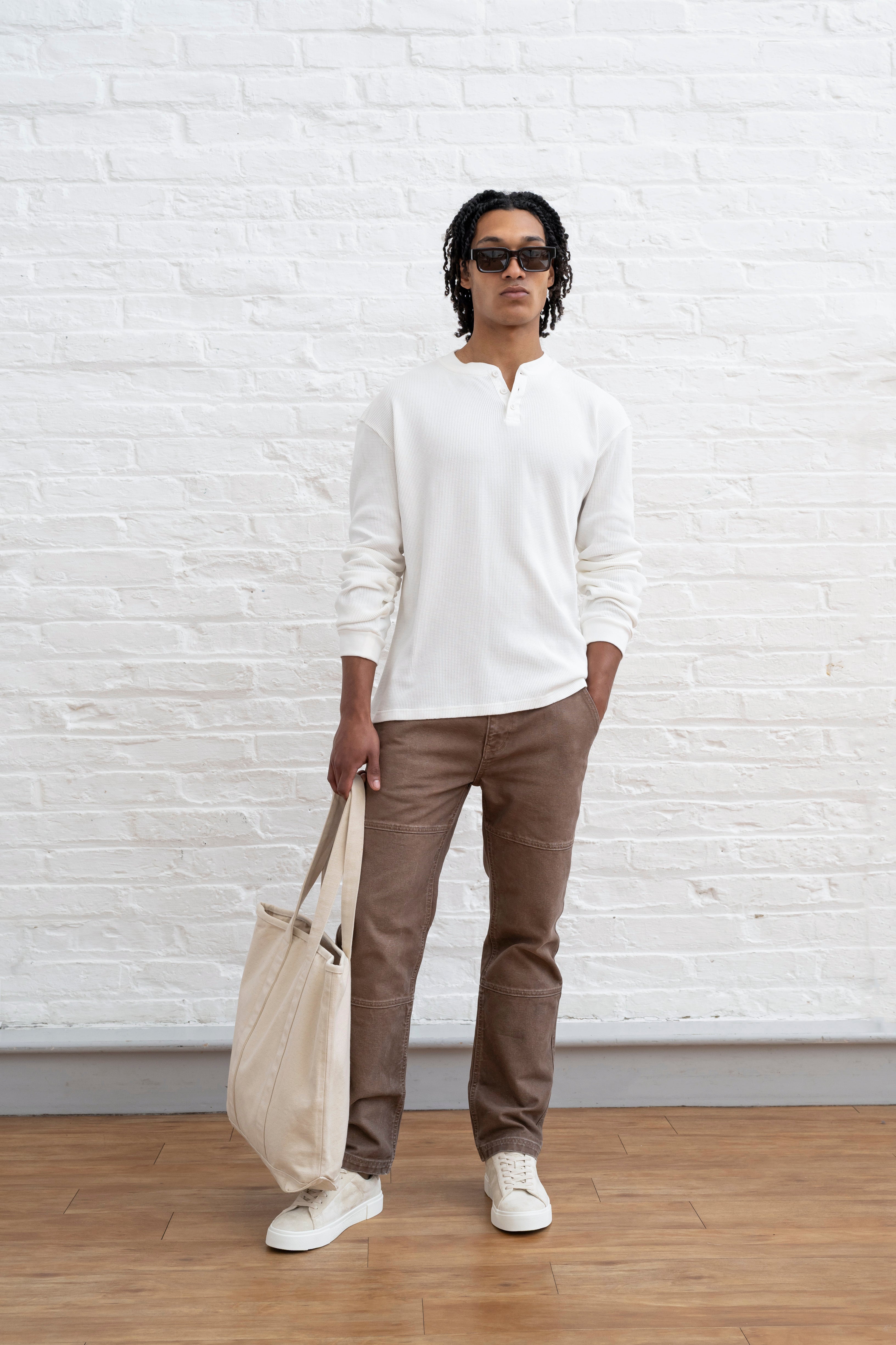 Grit Henley - Off White
