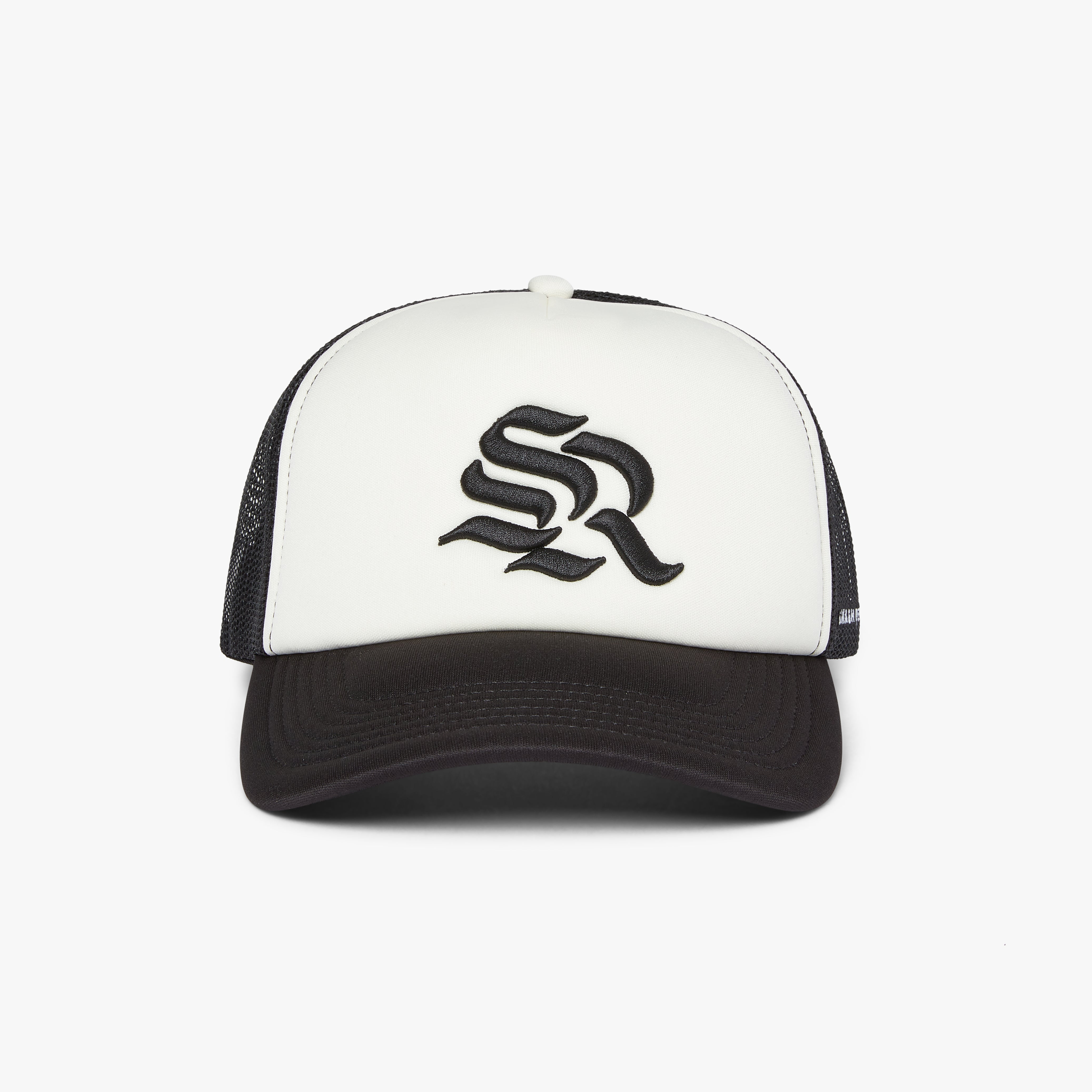 Trucker Cap White black Symbol